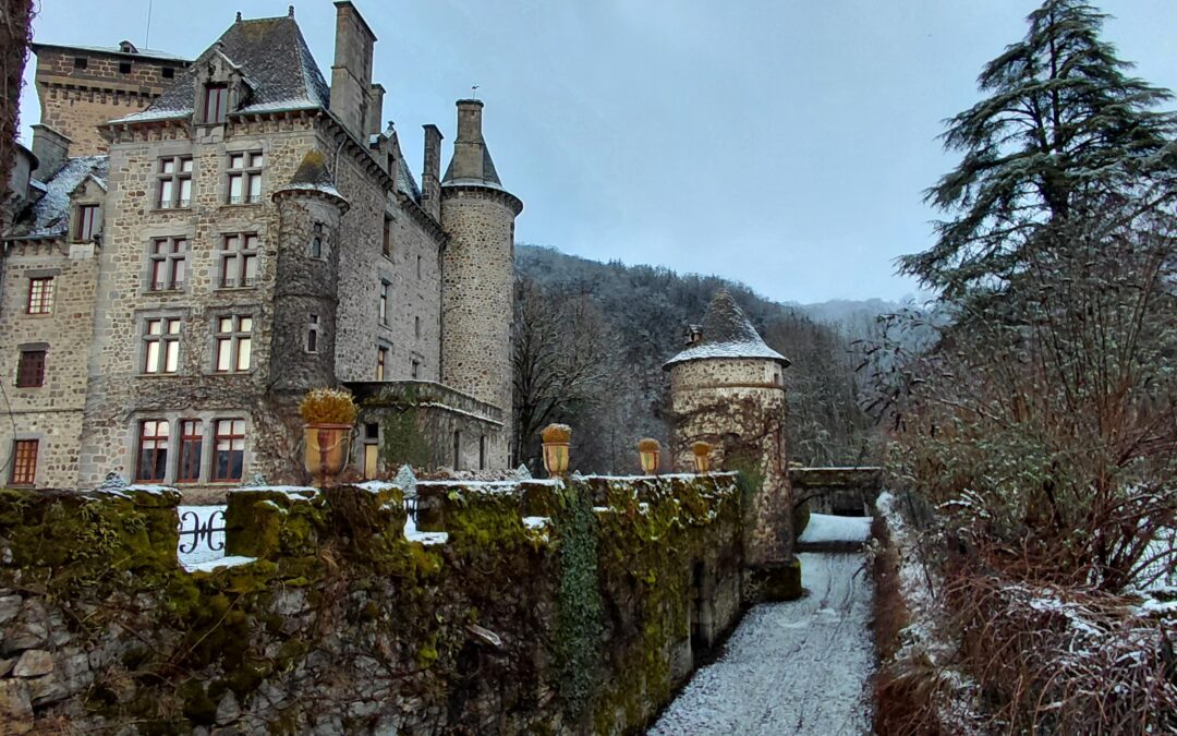Sécurisation des soutènements maçonnés du château de Pesteil, classé au titre des Monuments Historiques.